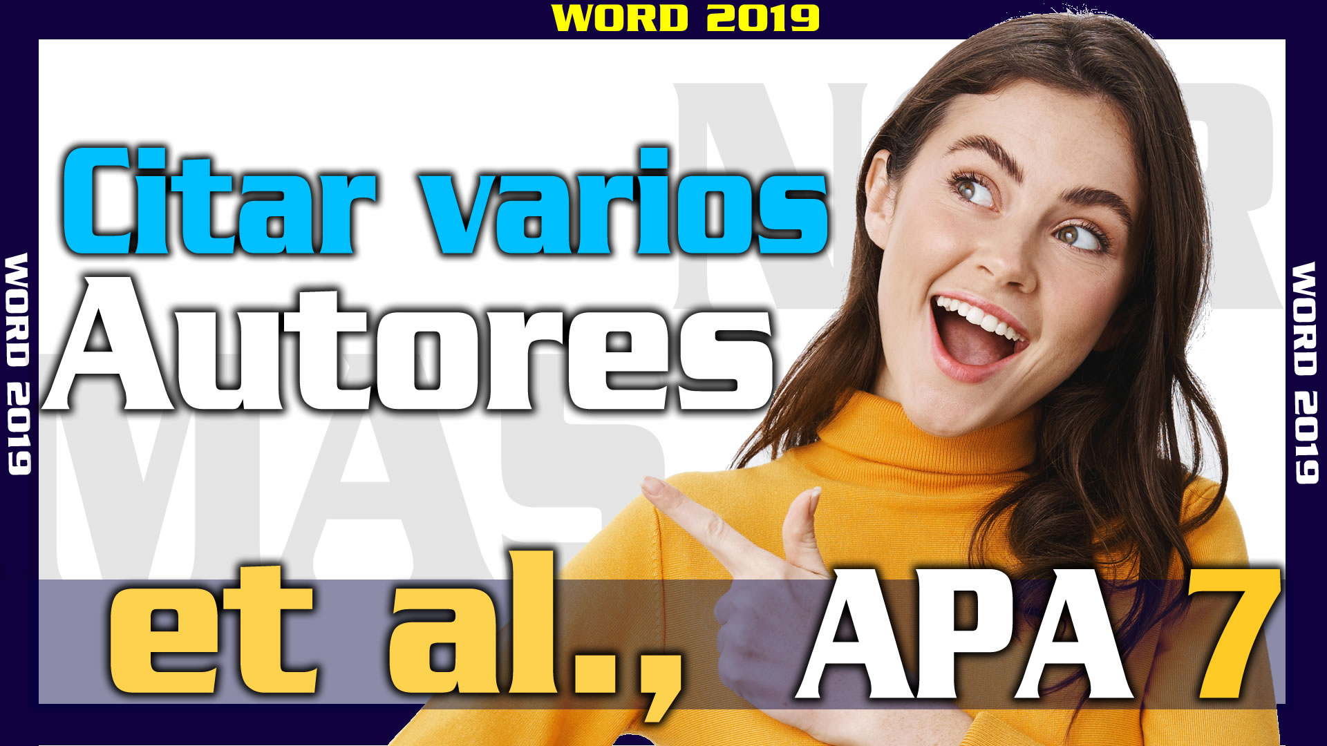 como citar mas de 3 autores en normas apa 7 - tutorial gratis apa 7
